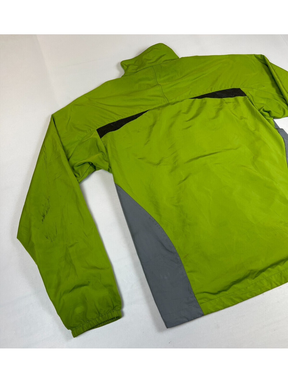 Patagonia Men M Full Zip Jacket Green Grey Windbreaker Outdoor Lightweight - Picture 11 of 14